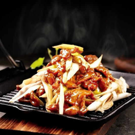 Stir-Fried Beef with Scallions
