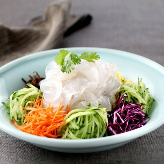 Northeast Style Clear Noodle Salad with Sesame Sauce