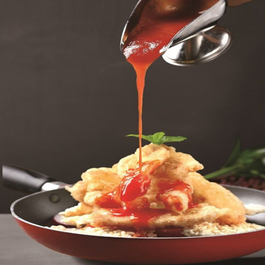Crazy Fried Pork in Scoop