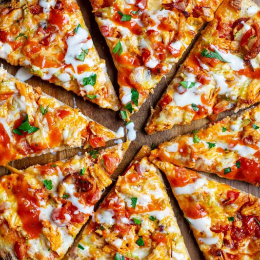 Buffalo Chicken Pizza