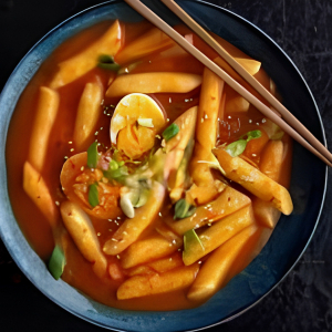 Spicy Rice Cake Hot Pot (떡볶이 전골)
