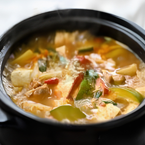 Soybean Paste Stew (된장찌개)