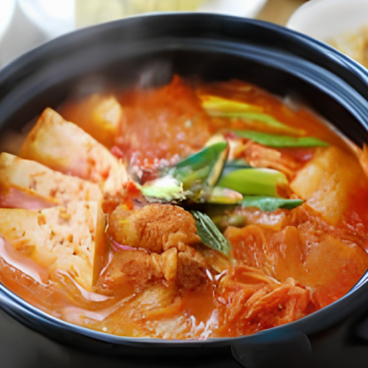 Spicy Kimchi Hot Pot (김치 전골)