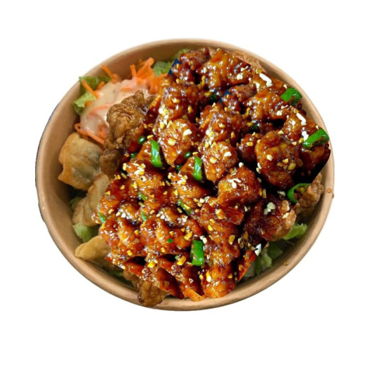 Sweet Dakgangjeong Cupbap