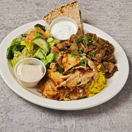 Mixed Shawarma Plate