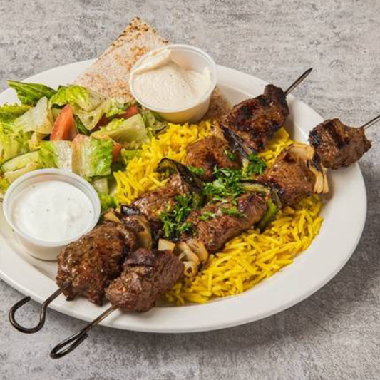 Lamb Kabab (2 Skewers)