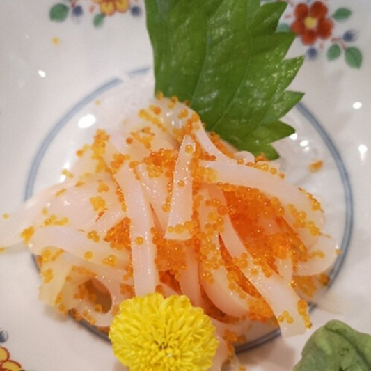 Ika Tobiko Sashimi