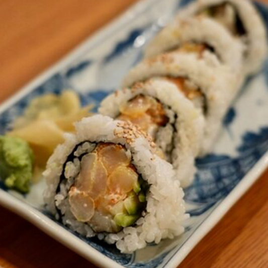 Chopped Scallop Roll