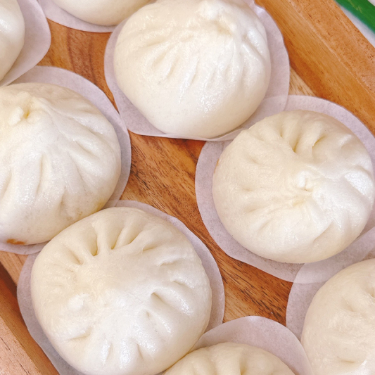 Pickled Chinese Cabbage & Pork Bao (6 pcs) / 东北酸菜猪肉包/