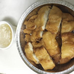 E6. Deep Fried Chicken with Lemon Sauce 柠檬鸡