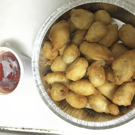 E5. Sweet & Sour Chicken Balls with Sauce on Side 炸鸡波