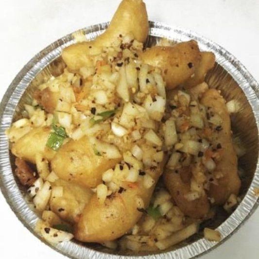 I12. Deep Fried Fish Fillet with Hot Spicy Salt 椒盐鱼片