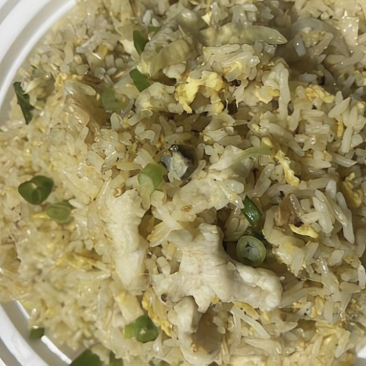 B12. Salted Fish & Chicken Fried Rice 咸鱼鸡粒炒飯