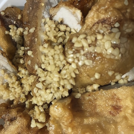 H9. Dry Garlic Boneless Pork Chop 蒜子干豬扒