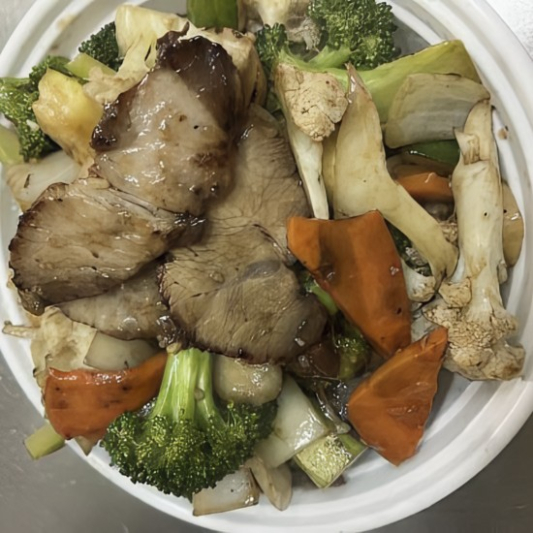 D2. BBQ Pork Chop Suey 叉烧什碎