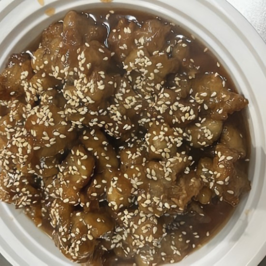 E12. Sesame Chicken 芝麻鸡