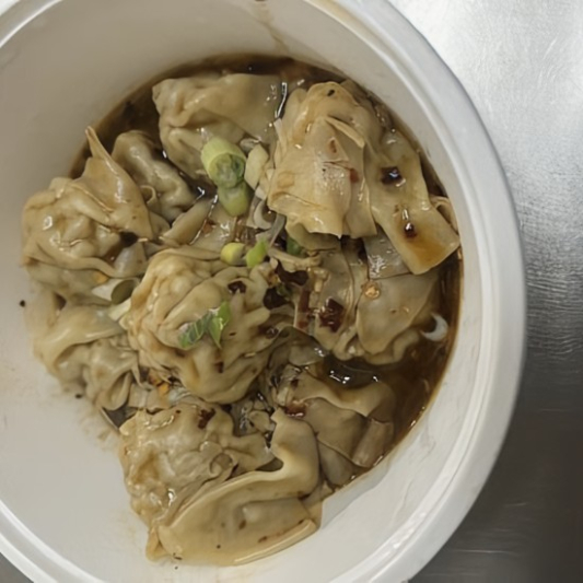 A9. Hot Pepper Wonton (10 pcs) 红油炒手