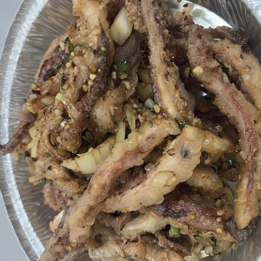 A16. Squids Tentacle with Hot Spicy Salt 椒鹽魷魚須