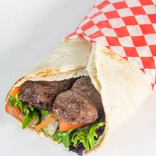 Large Double Beef Wrap
