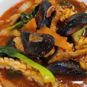 Spicy Seafood Noodles