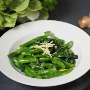 74. Fried Chinese Broccoli in Ginger Sauce 薑汁炒芥蘭