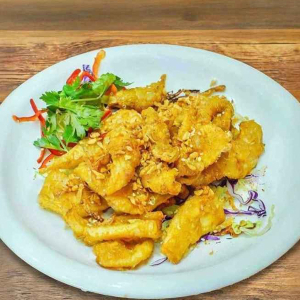 81. Deep Fried Squid with Salt & Pepper 椒鹽鮮魷