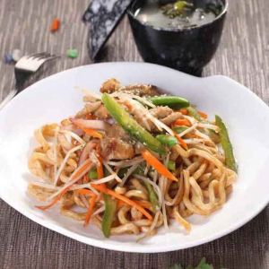 Fried Japanese Udon 日式炒烏冬