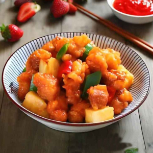 Sweet & Sour Pork with Pineapple 金牌菠蘿咕嚕肉