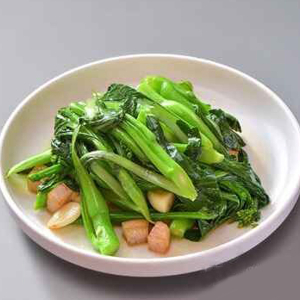 Baby Bai Choy with Garlic in Broth 上湯蒜子浸白菜苗