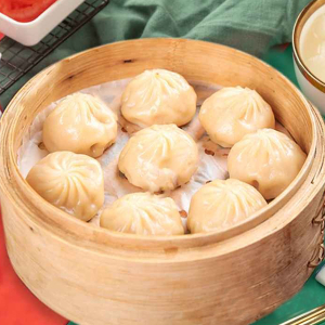 20. Steamed Minced Meat Dumpling (5 pcs) 鮮肉小籠飽
