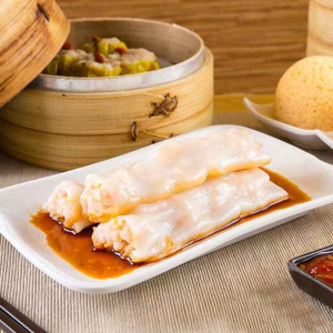 37. Steamed Rice Roll with Shrimp