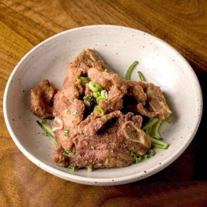 Deep Fried Pork Chops with Spicy Salt