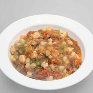 House Special Seafood Fried Rice with Garlic 蒜香海皇炒飯
