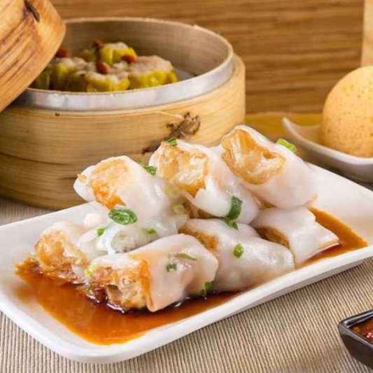36. Fried Dough Rice Roll with Scallion