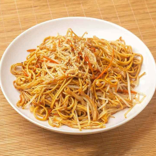 Fried Crispy Noodles in Cantonese Style 廣東炒麵
