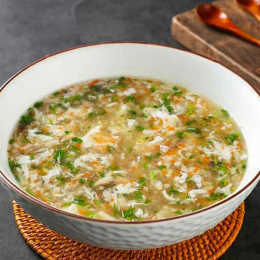 Beef Egg White Soup 西湖牛肉羹