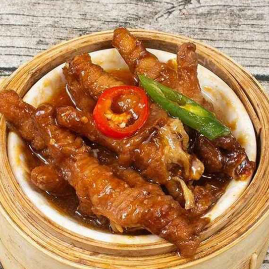 8. Steamed Chicken Feet with Special Sauce 醬皇蒸鳳爪