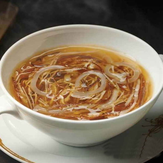 Fish's Maw, Tangerine Peel & Shredded Roasted Duck Soup 花膠陳皮鸭絲羹
