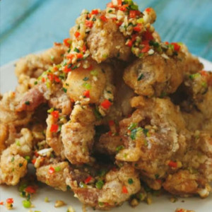 Deep-Fried Bullfrog with Salt and Pepper 椒鹽牛蛙