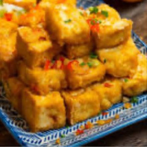 Crispy Tofu with Salt and Pepper 椒鹽豆腐