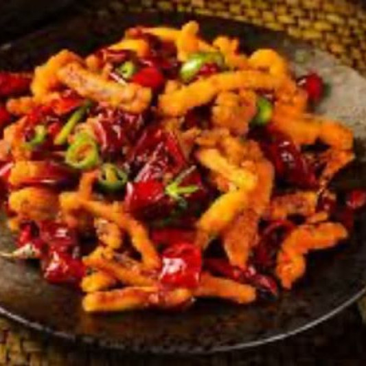 Spicy Stir-Fried Bullfrog 香辣牛蛙