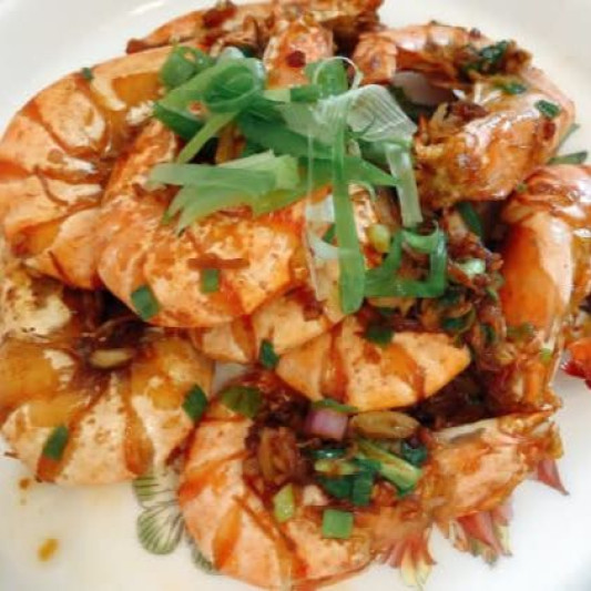 Stir-Fried Tiger Prawns with XO Sauce XO醬炒老虎蝦