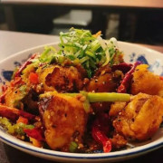 Spicy Garlic Eggplant 깐풍가지