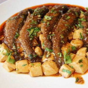 3008. Braised Tofu with Yellow Croaker 小黄鱼烧豆腐