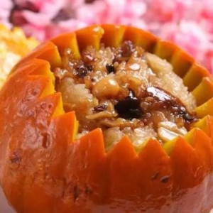 7004. Pumpkin Eight Treasures Rice Cake 南瓜八宝饭