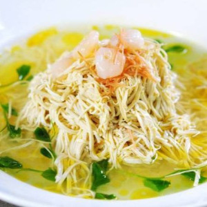 5026. Sliced Bean Curd in Chicken Soup 鸡火煮干丝