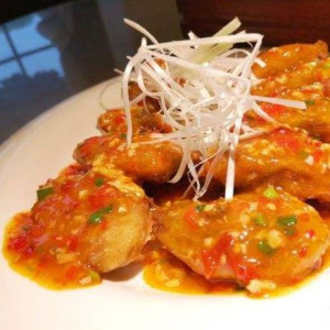 5012. Eggplant Cake in Spicy Garlic Sauce 鱼香茄饼