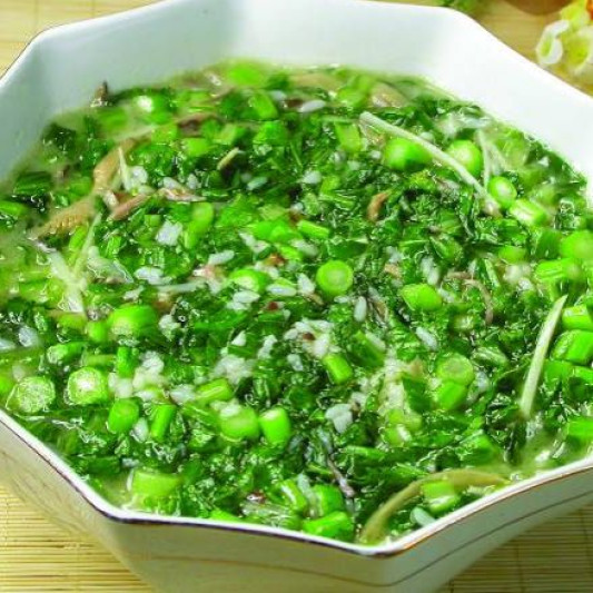 7012. Rice Soup with Vegetables 菜泡饭
