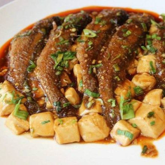 3008. Braised Tofu with Yellow Croaker 小黄鱼烧豆腐