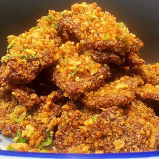 5001. Stir Fried Beef in Hong Kong Style 避风塘牛肉